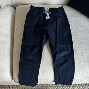Crewcuts Navy Blue Active Pants with Drawstring